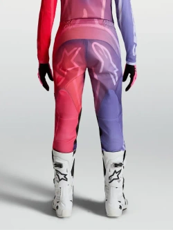 Spodnie cross damskie Alpinestars MX Stella Fluid Kepler fioletowo-czerwone