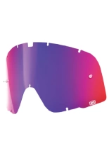 Szybka do gogli 100% Barstow lustrzana fioletowa