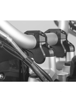 Zestaw podwyższający kierownicę SW-MOTECH BMW R 1200 GS LC/ Adventure [13-]/ S 1000 XR [16-]/ R1250GS Adv [18-] [H: 32mm; Przesunięcie: 25mm]