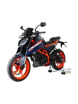 Szyba motocyklowa sportowa MRA "NSPM" KTM Duke 390 (24-) czarna 