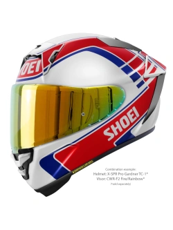 Kask integralny Shoei X-SPR PRO Gardner TC-1 biało-czerwony
