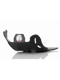 Płyta pod silnik AXP Racing Yamaha YZ 125/X/E (05-23), Fantic XX/XE 125 (21-23) czarna