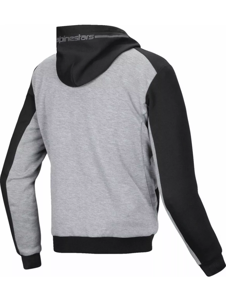 Bluza motocyklowa Alpinestars Chrome V2 czarno-szaro-czerwona