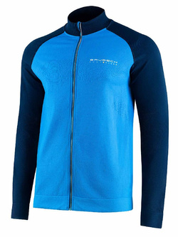Bluza termoaktywna Brubeck Athletic niebiska