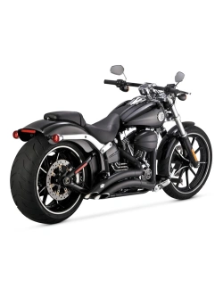 Pełny układ wydechowy Vance & Hines Big Radius do wybranych modeli Harleya Davidsona Czarny Mat