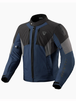 Kurtka motocyklowa tekstylna REV’IT! Catalyst H2O niebiesko-czarna