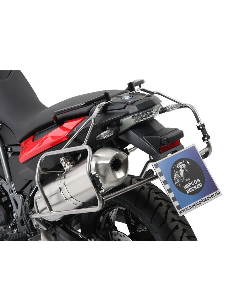 Zestaw: kufry boczne + stelaże Hepco&Becker Xplorer Cutout BMW F 700 GS (12-17)/F 650 GS (08-11)