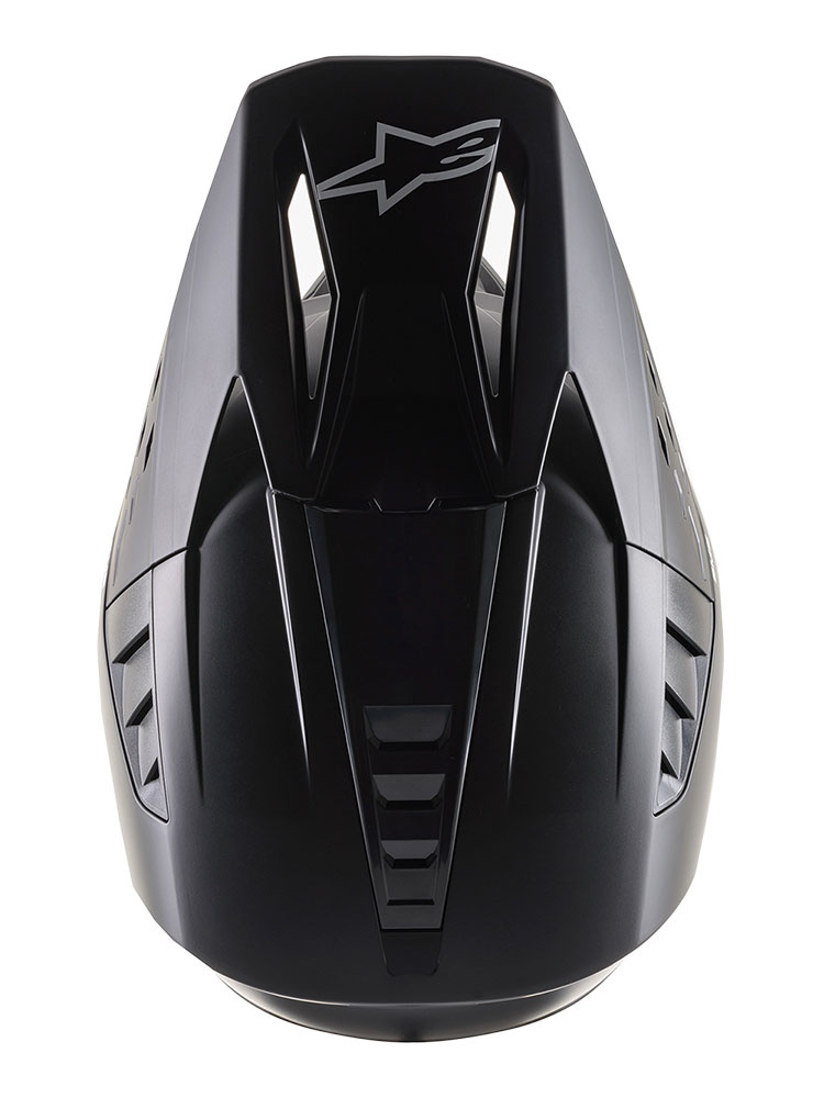 Kask enduro Alpinestars MX Supertech M5 Solid czarny