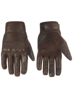 Rękawice motocyklowe Pando Moto Onyx 02 brązowe