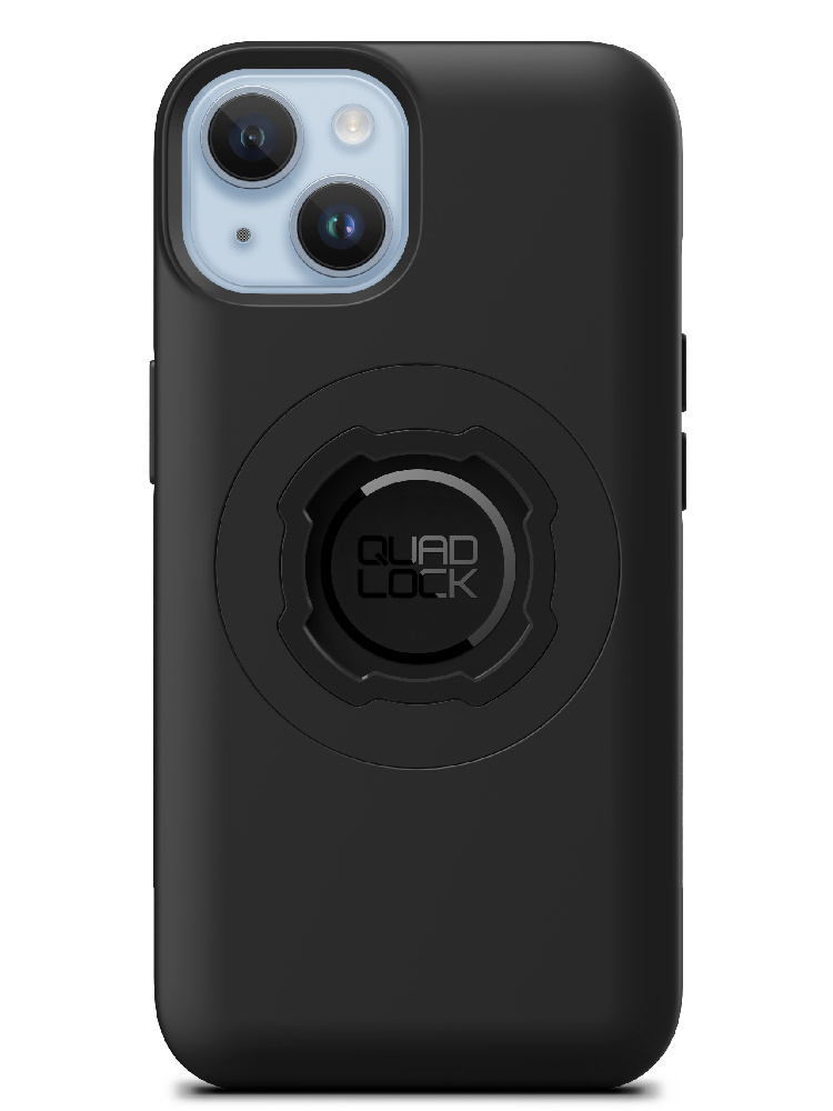Zestaw: etui MAG na telefon iPhone 14 (magnetyczne), wodoodporny pokrowiec MAG oraz uchwyt kulowy Quad Lock
