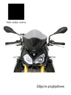 Szyba motocyklowa MRA Racing "R" BMW S 1000 R [14-20] czarna