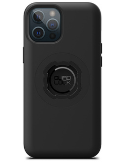 Zestaw: etui na telefon iPhone 12 Pro Max + uchwyt Quad Lock montowany za pomocą paska z szybkozłączką