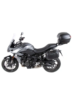 Stelaż pod kufer centralny Hepco&Becker Easyrack Triumph Tiger Sport 800 (25-) do połączenia z oryginalnym tylnym bagażnikiem, czarny