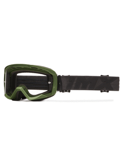 Gogle motocyklowe iMX Endurance Flip czarno-zielone matowe