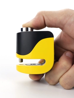 Disclock z alarmem Auvray B-Lock 06 Mini [średnica: 5,5mm] żółto-czarny
