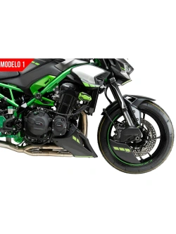 Spoilery silnika PUIG Kawasaki Z900 / SE (25-) [model 1] czarne matowe