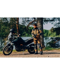 Kurtka motocyklowa tekstylna Rukka TitanTrail-R brązowa