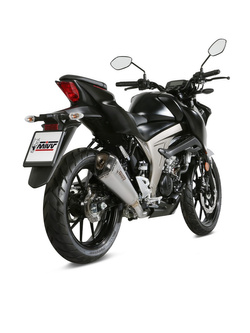 Pełny układ wydechowy (Delta Race) MIVV do Suzuki GSX-R 125 / GSX-S 125 (17-20) srebrny
