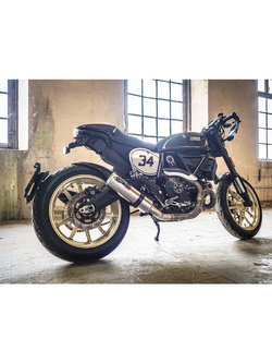 Tłumik G.P.R M3 Inox [Slip-On, Stainless Steel] - Ducati Scrambler 800 [15-16]