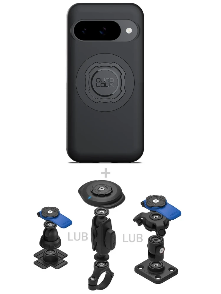 Zestaw 360 Quad Lock: etui MAG na telefon Google Pixel 10/10 Pro (magnetyczne) + wybrane komponenty