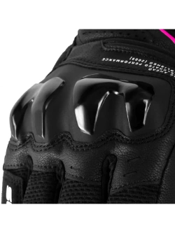 Rękawice motocyklowe damskie Shima Spark 3.0 czarno-różowe