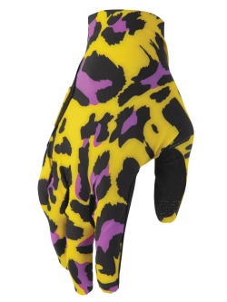 Rękawice cross Thor Sportmode Cheetah żółto-fioletowe