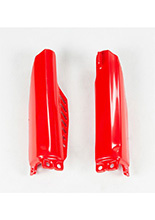 Osłony teleskopów UFO do Hondy CR 85 (03-21), CRF 150R (07-) czerwone