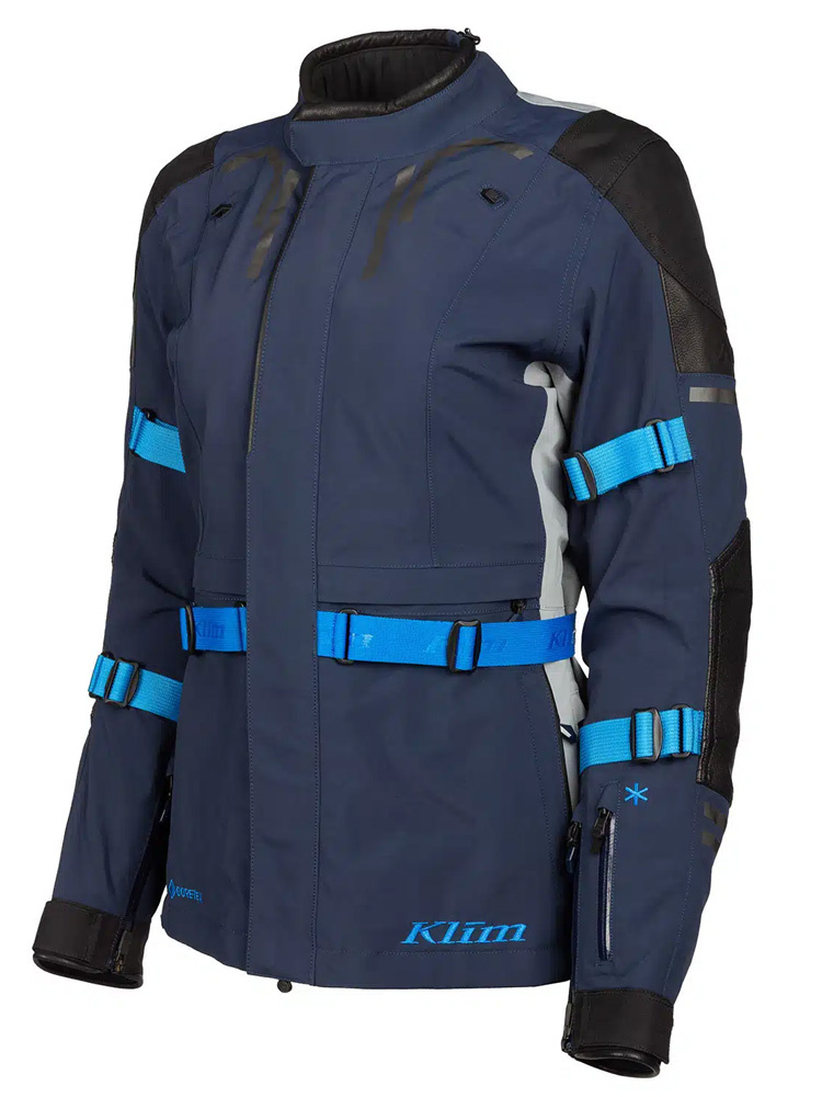 Kurtka motocyklowa tekstylna damska Klim Altitude niebieska