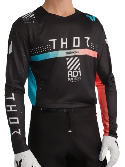 Bluza enduro Thor Sportmode Synth czarna