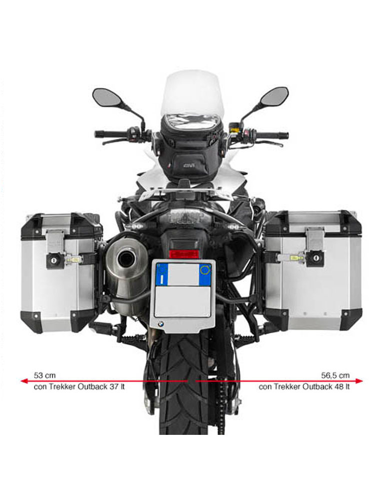 Stelaż kufrów bocznych Monokey Cam-Side GIVI BMW F 650 GS/ 800 GS (08-17)/ 700 GS (13-17)