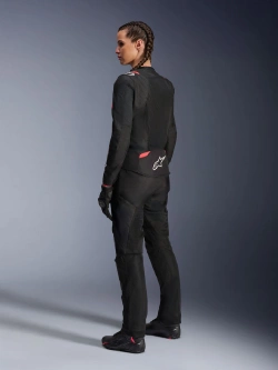 Kurtka motocyklowa damska tekstylna Alpinestars Stella T-SPS Air V2 czarno-czerwona