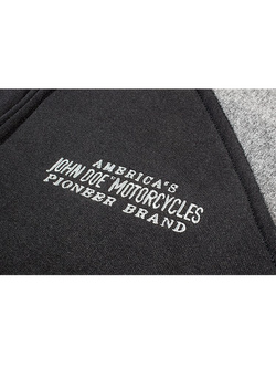 Bluza z kapturem John Doe czarno-szara