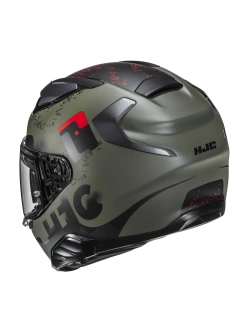 Kask integralny HJC F71 Faco zielono-czarny