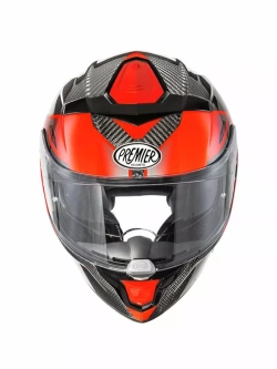Kask integralny Premier Devil Carbon MN 2 czarno-czerwony