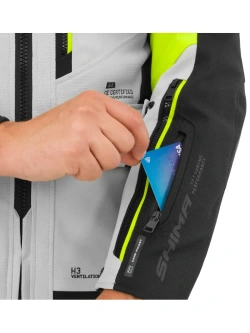 Kurtka motocyklowa tekstylna Shima Dune 2.0 G2 fluo