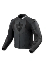 Kurtka motocyklowa skórzana REV’IT! Argon 3 czarno-antracytowa