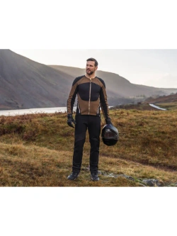 Koszula z ochraniaczami Knox Urbane Pro Move czarno-brązowa