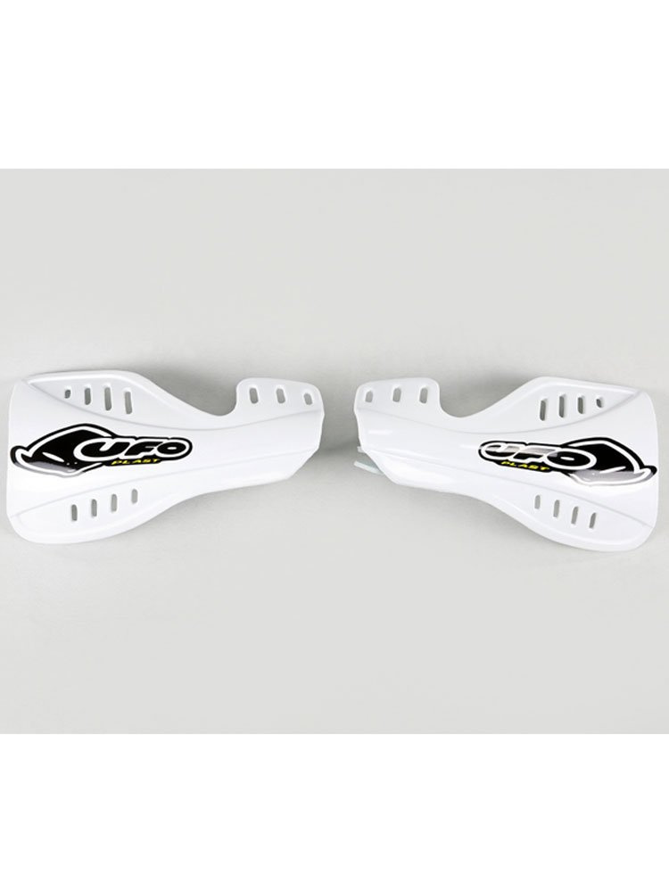 Osłony rąk (handbary) UFO do Hondy CRF 250R / CRF 250X / CRF 450R (04-07) białe
