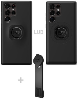 Zestaw: etui na telefon Samsung Galaxy S22 Ultra + adapter do statywu Quad Lock