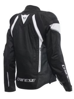 Kurtka motocyklowa damska tekstylna Dainese Avro 5 Tex czarno-biała