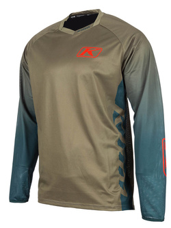 Bluza enduro Klim XC Lite zielono-niebieska