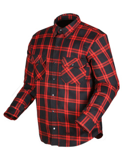 Koszula motocyklowa Modeka Colden czarno-czerwona