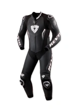 Kombinezon motocyklowy jednoczęściowy REV’IT! Argon 3 czarno-biały