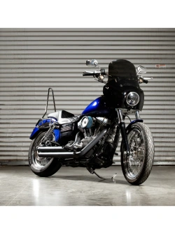 Oparcie pasażera Biltwell Exfil wybrane modele Harley-Davidson chromowane