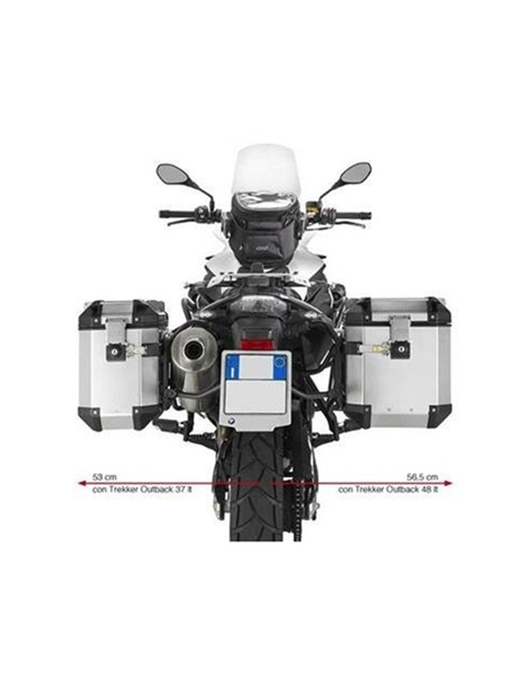 Stelaż kufrów bocznych Monokey Cam-Side Kappa BMW F 700 GS (13-17)/ F 650 GS/ 800 GS (08-17)