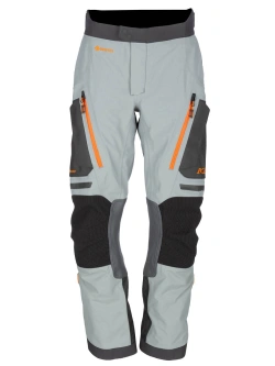 Spodnie motocyklowe damskie tekstylne Klim Artemis szaro-pomarańczowe