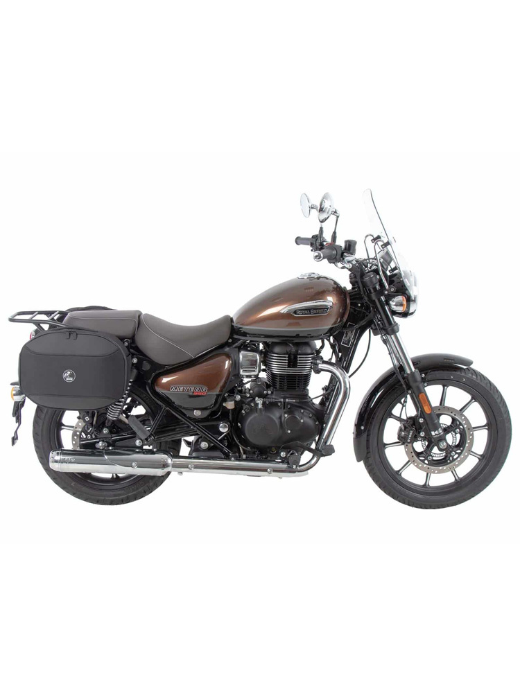 Stelaż boczny C-Bow Hepco&Becker Royal Enfield Meteor 350 (21-) chrom