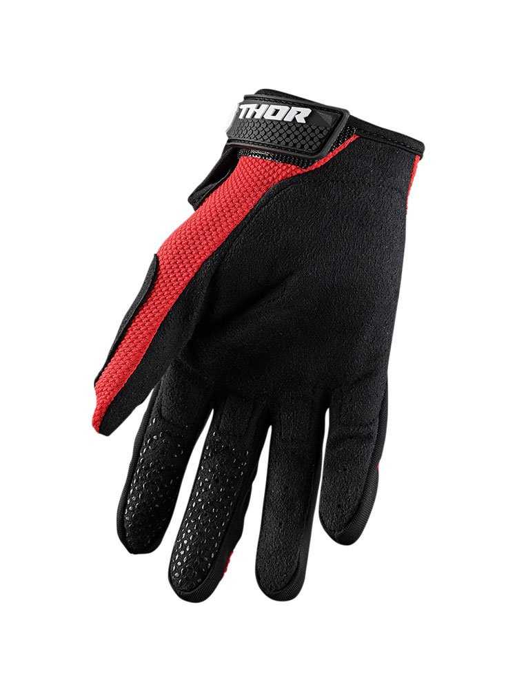 Rękawice cross Thor Sector czerwone