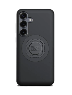 Zestaw: etui MAG na telefon Samsung Galaxy S25+ (magnetyczne) + uchwyt Quad Lock montowany za pomocą paska z szybkozłączką