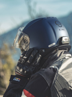 Kask szczękowy Schuberth C5 niebieski matowy